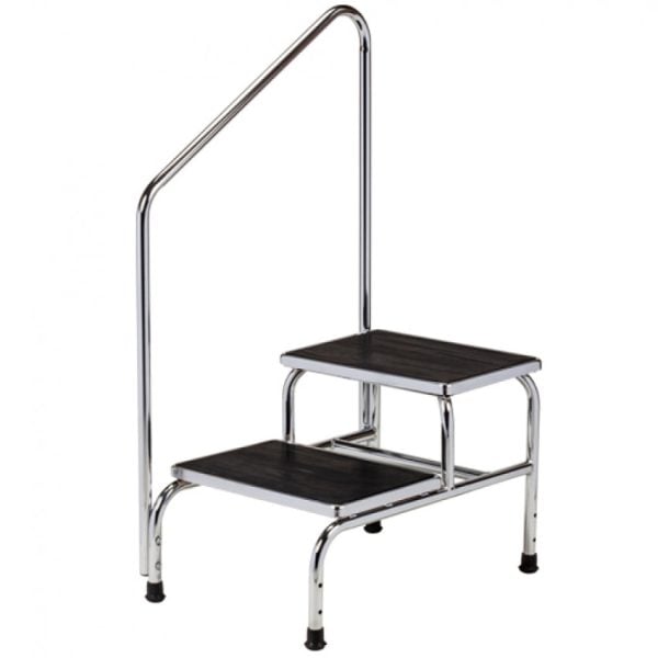 Two-Step Step Stool with Handrail