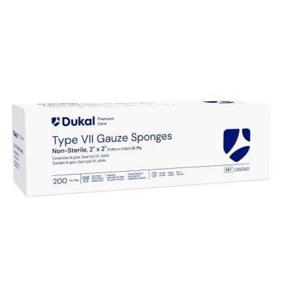Non-Sterile Gauze Sponges - 2" x 2" - 200/Bag