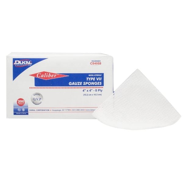 Type VII Gauze Sponges, 4" x 4", Non-Sterile - Image 2