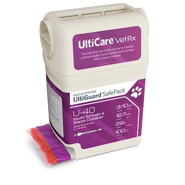 Ulticare Vetrx Diabetes Care Insulin Syringes - Image 2