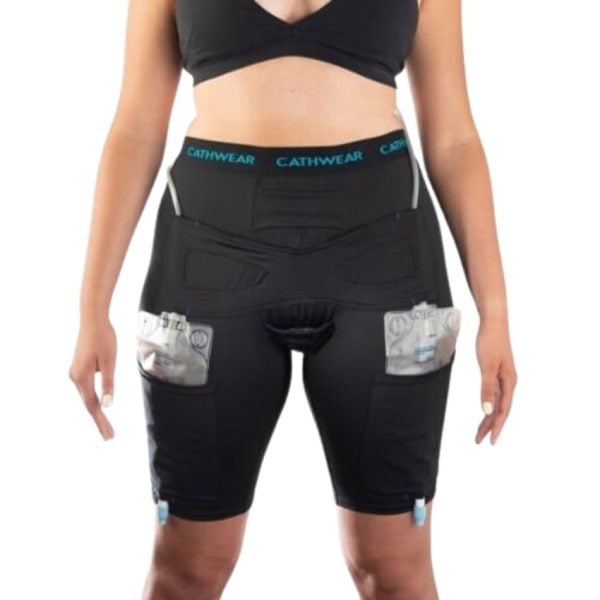 Unisex Protective Catheter Underwear Leg Bag