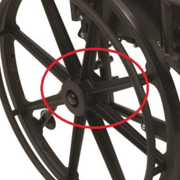 K4 Lite Wheelchair 20 Inch with Elevating Leg Rests - Image 7