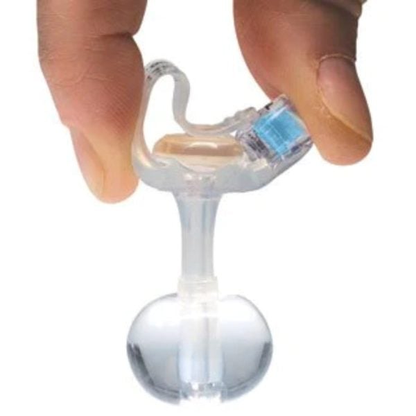 Balloon Button Gastrostomy Feeding Device Mini ONE 14 Fr. 1.2 cm Silicone Sterile