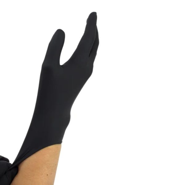 Black Arrow Latex Exam Gloves - Image 2