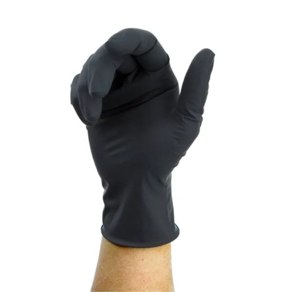 Black Arrow Latex Exam Gloves - Image 3