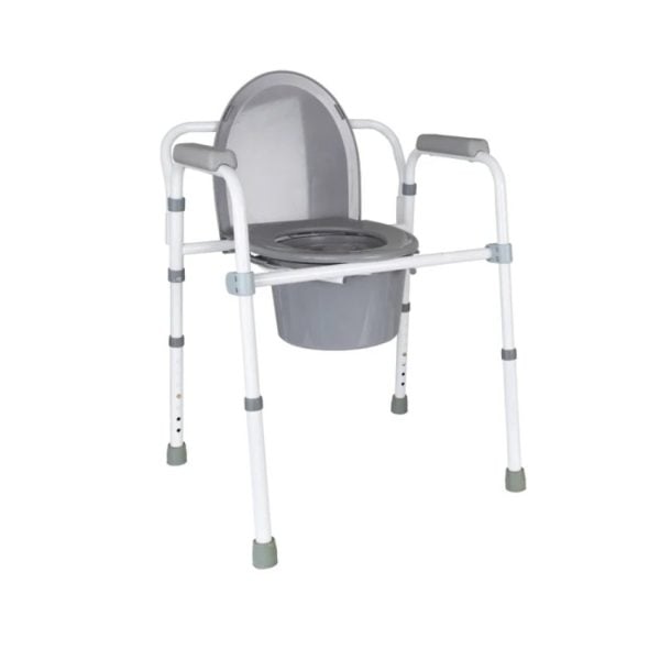 Deluxe Adjustable Shower and Commode Chair