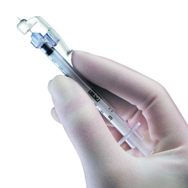 Safety Tuberculin Syringe with Needle SafetyGlide