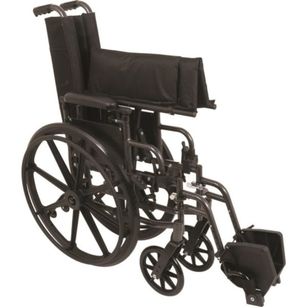 K4 Lite Wheelchair 20 Inch with Elevating Leg Rests - Image 3