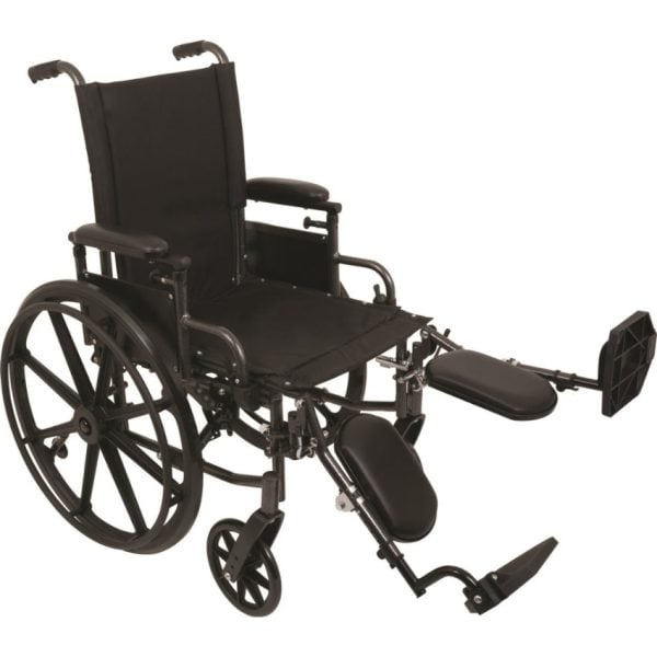 K4 Lite Wheelchair 20 Inch with Elevating Leg Rests - Image 2