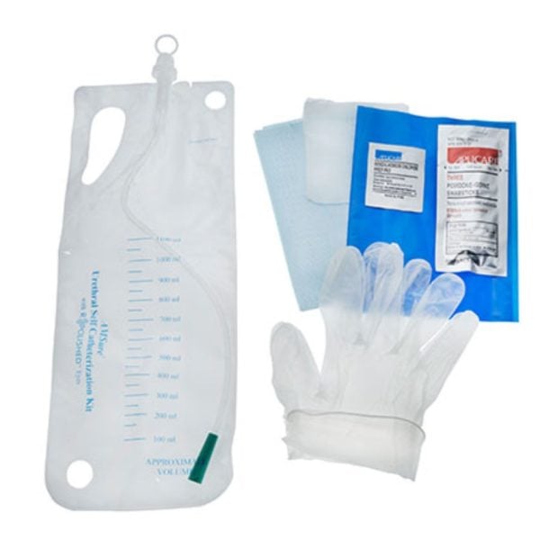 Urethral Self Catheterization Kit - Sterile, 50/Cs