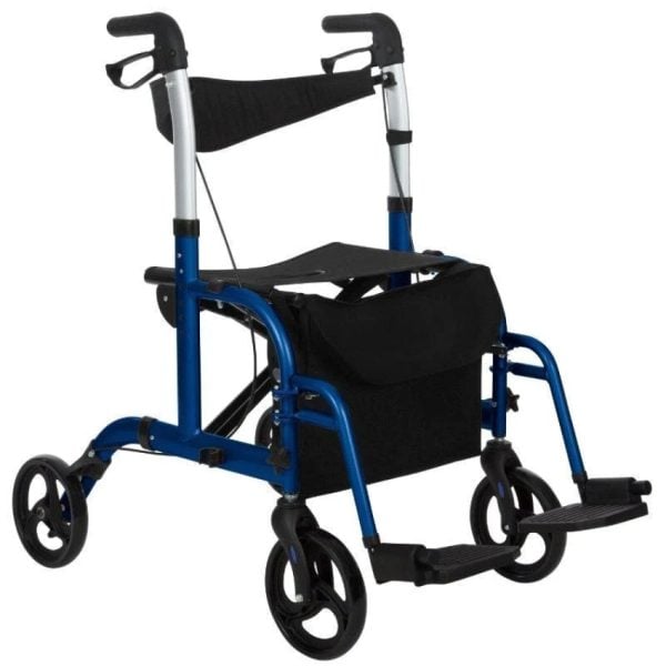 Hybrid Wheelchair Rollator