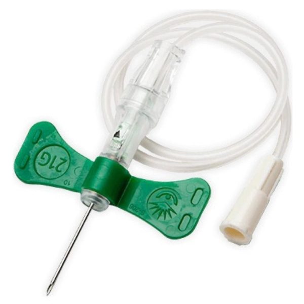 Vacutainer Push Button Blood Collection Set with Pre-Attached Holder