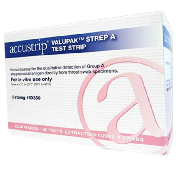 ValuPak Strep A Test Strip