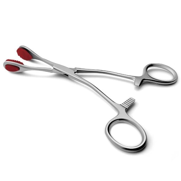 Young Tongue Seizing Forceps, 6 1/2"