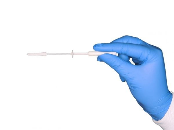 Mid-Turbinate Adult Flocked Swab With Stopper