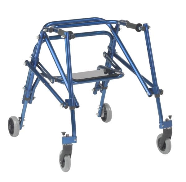 Nimbo 2G Lightweight Posterior Walker with Seat - Image 3