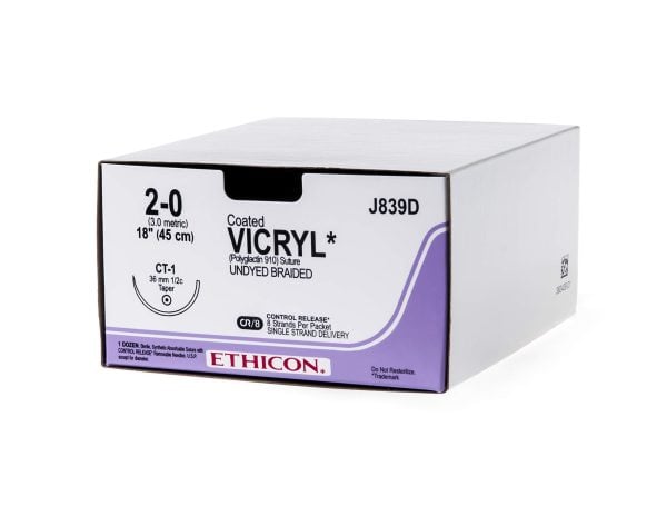 Ethicon Vicryl Sutures - Image 4