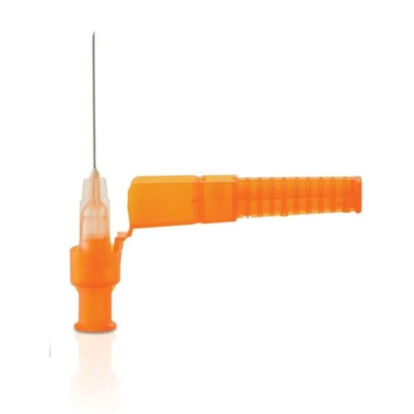 Safety Hypodermic Syringe with Needle 22G x 1½" 3ml Luer Lock Syringe - Image 2