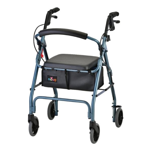 GetGo Classic Rolling Walker Blue