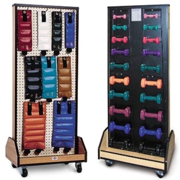 Combo Weight Dumbbell Mobile Rack