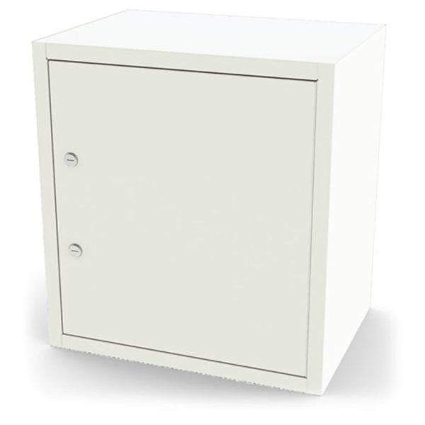 Single Door, Double Lock Narcotic Cabinet with 5 Shelves