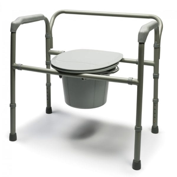 Bariatric Steel Folding Commode - Image 2