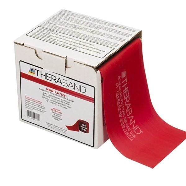 Thera Band Latex Free 25 Yard Red