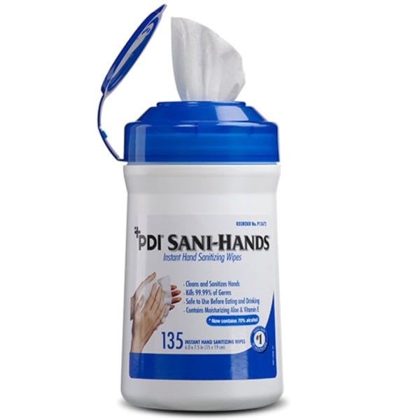 Sani-Hands Instant Hand Sanitizing Wipes - Image 3