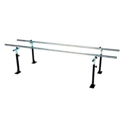 Adjustable Stainless Steel Parallel Bars - 84" Length - 500 lb Capacity
