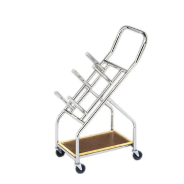 Iron Disc Weight Mobile Cart