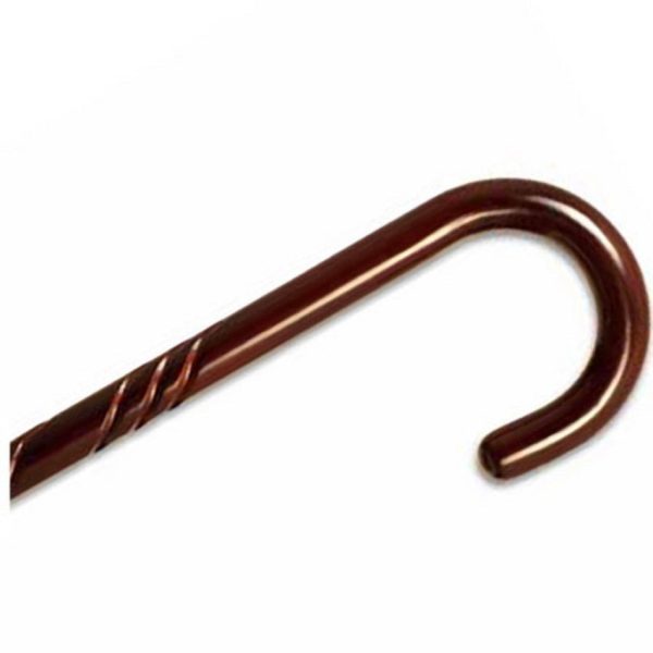 Tourist Handle Spiral, Walnut Stain