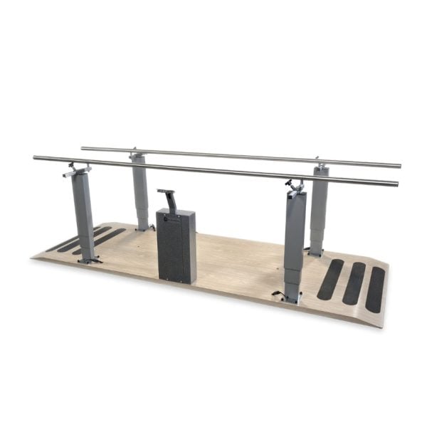 10' Electric Bariatric Platform Mount Parallel Bars