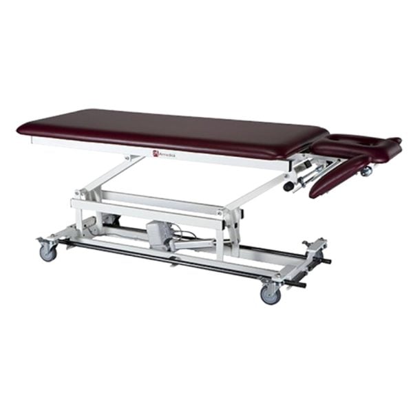 Power Adjustable Treatment Table with Three Piece Head Section