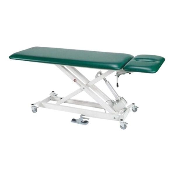 Two Section Top Hi-Lo Treatment Table with Contoured Face Opening