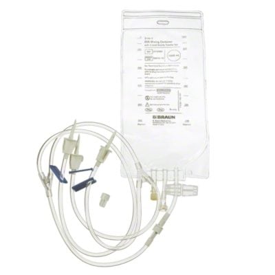 EVA Gravity Mixing Container with Vented Transfer Set - 1000 mL