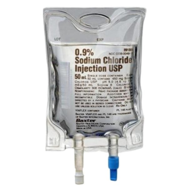 0.9% Sodium Chloride Injection, USP, Viaflex Flexible Plastic Bag