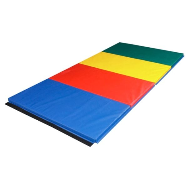 Rainbow Color Accordion-Fold Exercise Mats