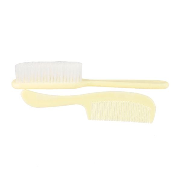 Baby Comb and Brush Set, Ivory