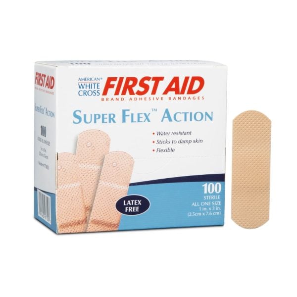 American White Cross Super Flex Foam Adhesive Bandages