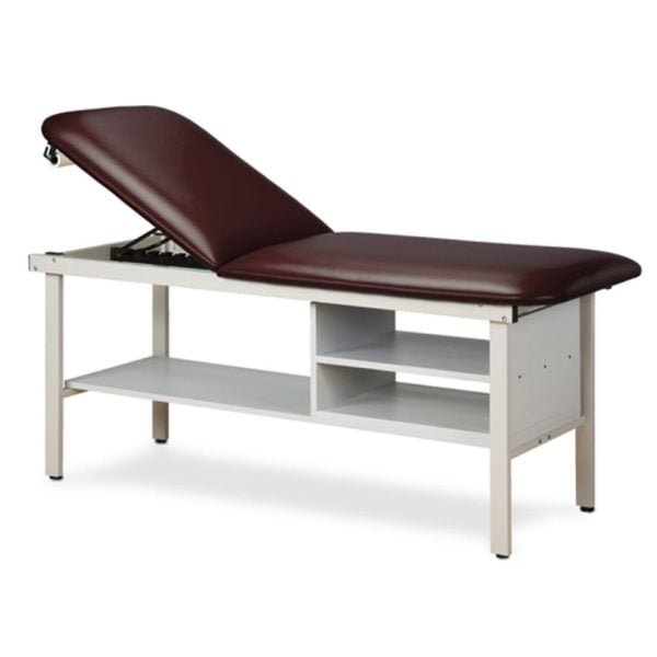 Alpha Series Treatment Table with Shelving, 27in