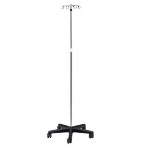 Economy Five Leg IV Pole, Nylon Base