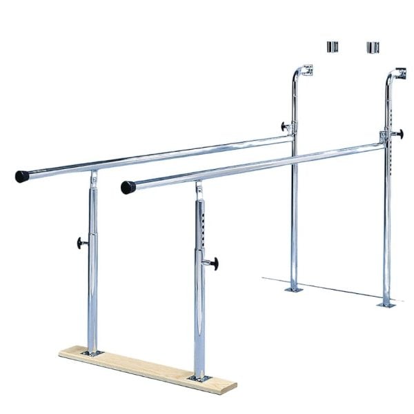 Wall Mounted Folding Parallel Bars, 7 feet