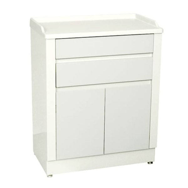 Modular Treatment Cabinet with Two Bottom Drawers and Doors