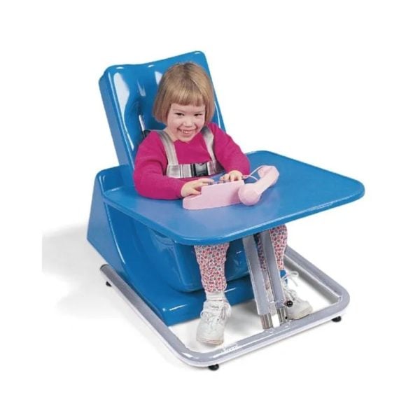 Tray for Feeder Seat Systems Blue Adjustable