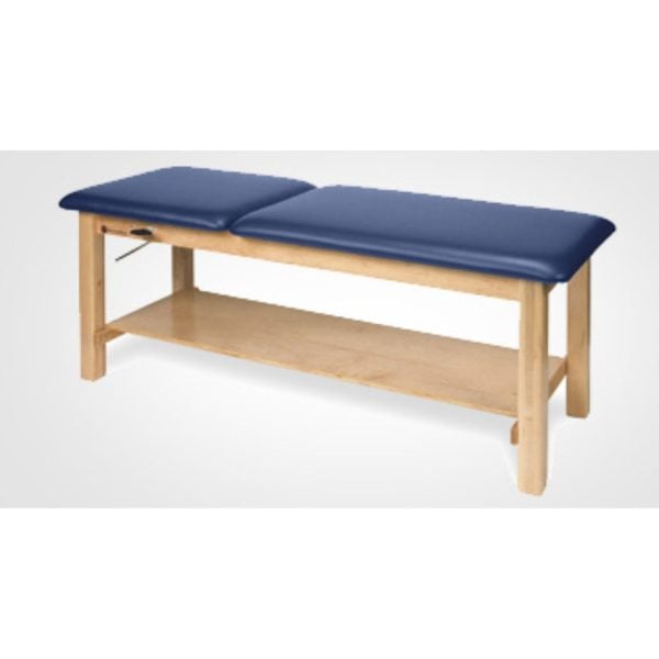 Wood Treatment Table with Adjustable Backrest