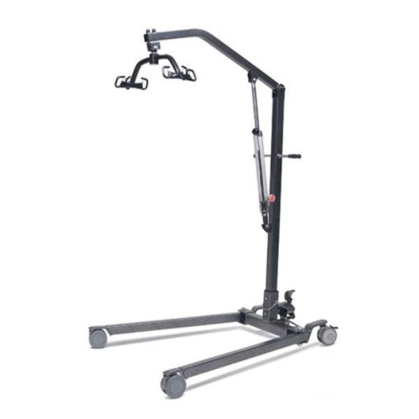 Lumex Patient Hydraulic Lift, Black-Silver Vein Hammertone