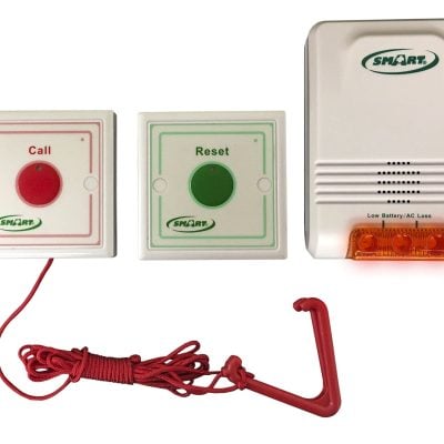 Wireless Emergency Call Button System - Wall-Mount - 3-Piece Set