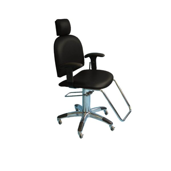 Mammography Reclining Chair with Adjustable Headrest and Armrests
