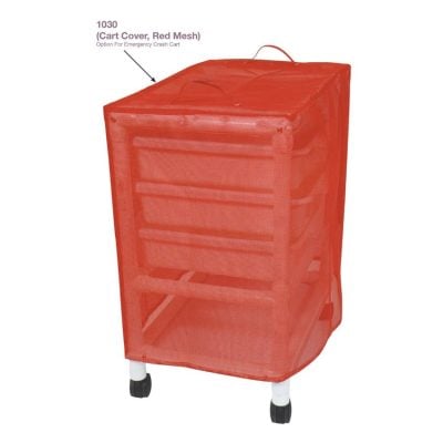 Emergency Crash Cart Cover - Oversized - with Handles