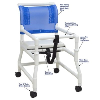 Seated Safety Walker - 300 lb Capacity - Height Adjustable